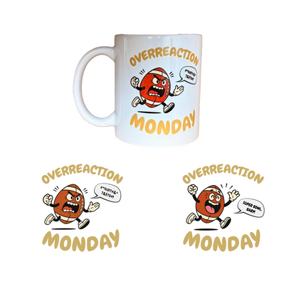 "Overreaction Monday" Tasse