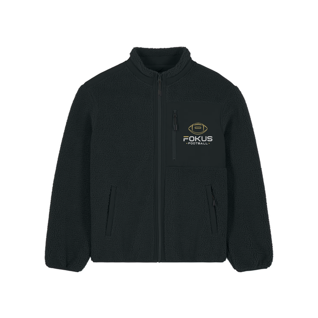 Fokus Football Relaxed Sherpa Jacke (Stick)