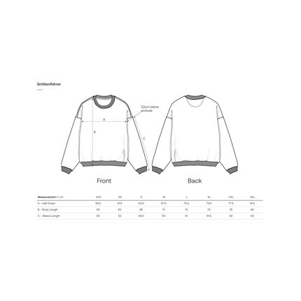 Fokus Football Relaxed Sweatshirt (Stick)