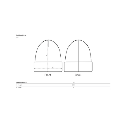 Fokus Football Rib Beanie