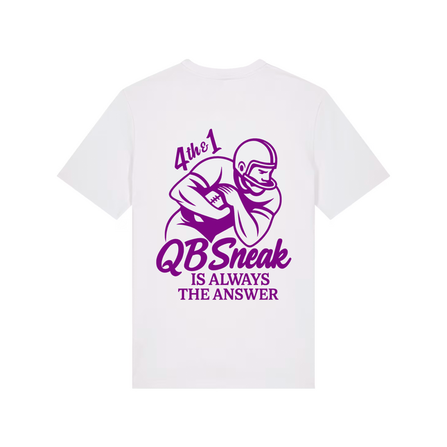 "QB Sneak" (Lila) Shirt
