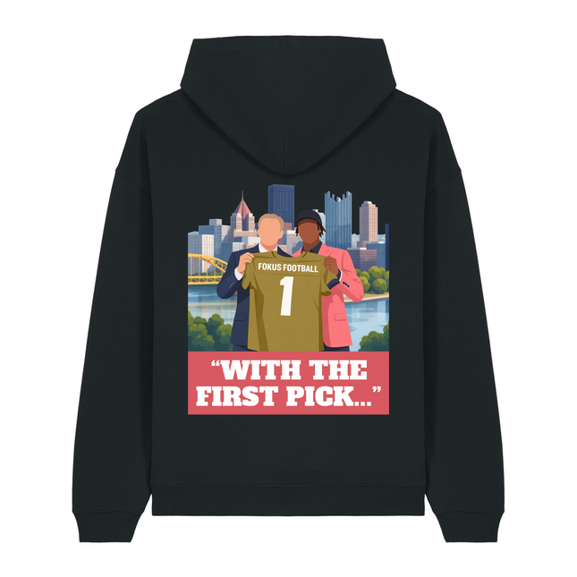 "With the 1st Pick" Relaxed Hoodie (Print)